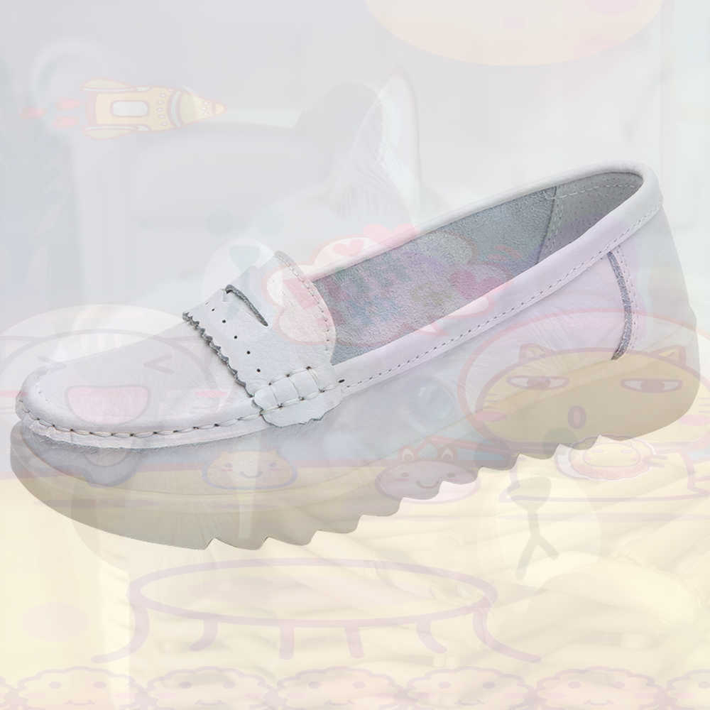 Women Formal Office Wear Shoes - Mocassin conduite baskets pour adolescents skateboard