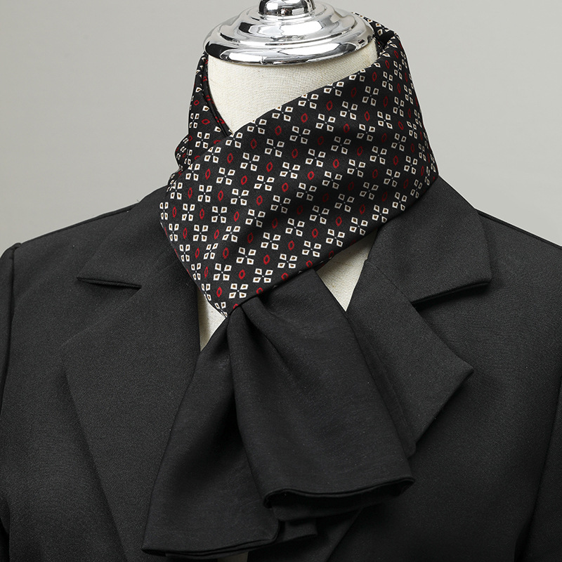 Scarf Silk Neck - Écharpe pour hommes Imitation soie cou