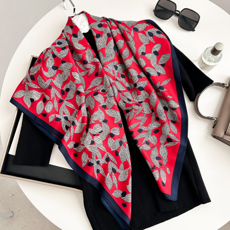Foulard carré 90 cm de haute q - Scarf Silk Neck avis et prix
