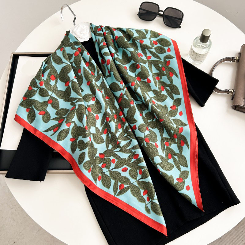 Foulard carré 90 cm de haute q - Scarf Silk Neck avis et prix