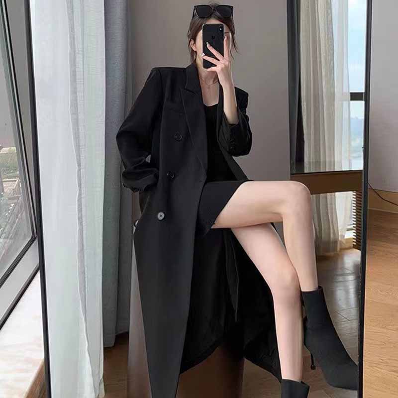 FANAN élégant Long Trench mant - Trench Coat Formal avis et prix