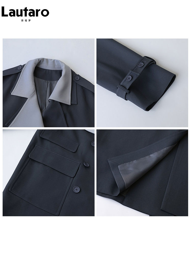 Manteau long patchwork Lautaro - Trench Coat Formal avis et prix