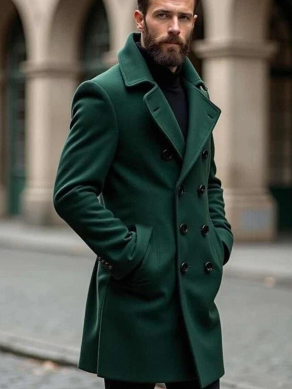 Manteau Trench Classique en Mé - Trench Coat Formal avis et prix
