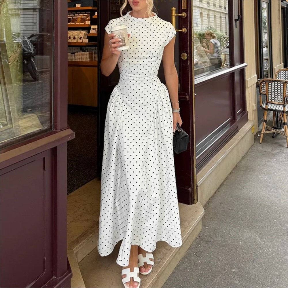 Robe Courte Blanche Imprimée à - Women Formal Office Wear Tops avis et prix