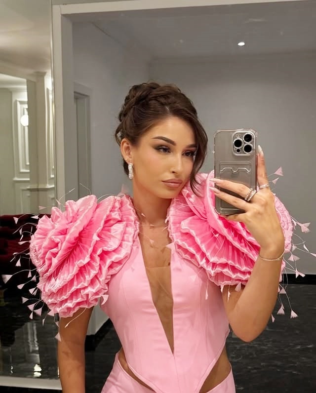 Robes de soirée roses en deux  - Women Formal Wear Online avis et prix