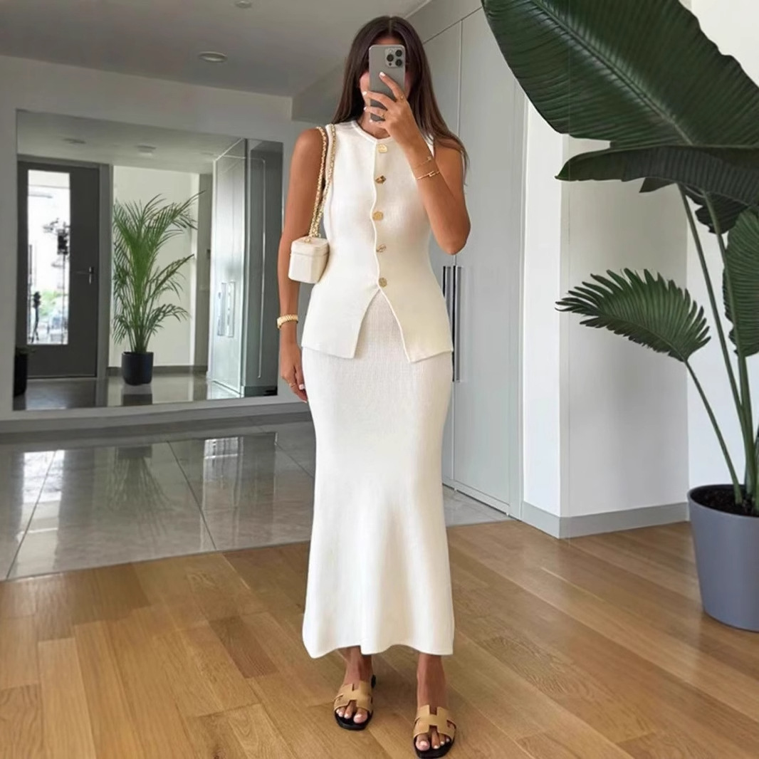 Haut moulant sans manches à si - Women Formal Office Wear Tops avis et prix