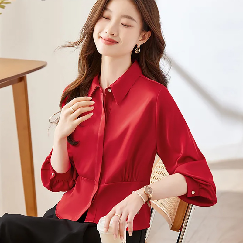 Chemises à manches longues pou - Women Formal Blouses For Evening Wear avis et prix