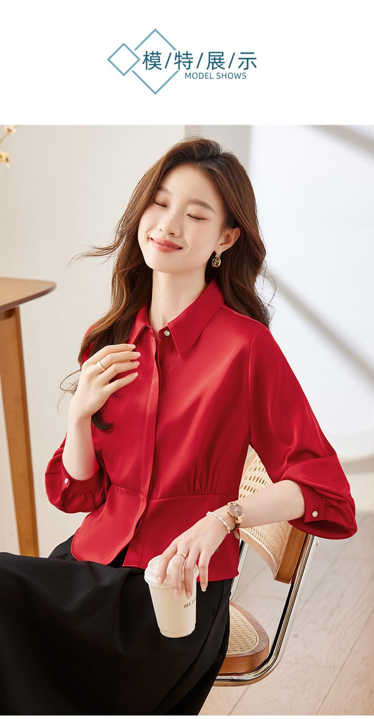 Chemises à manches longues pou - Women Formal Blouses For Evening Wear avis et prix
