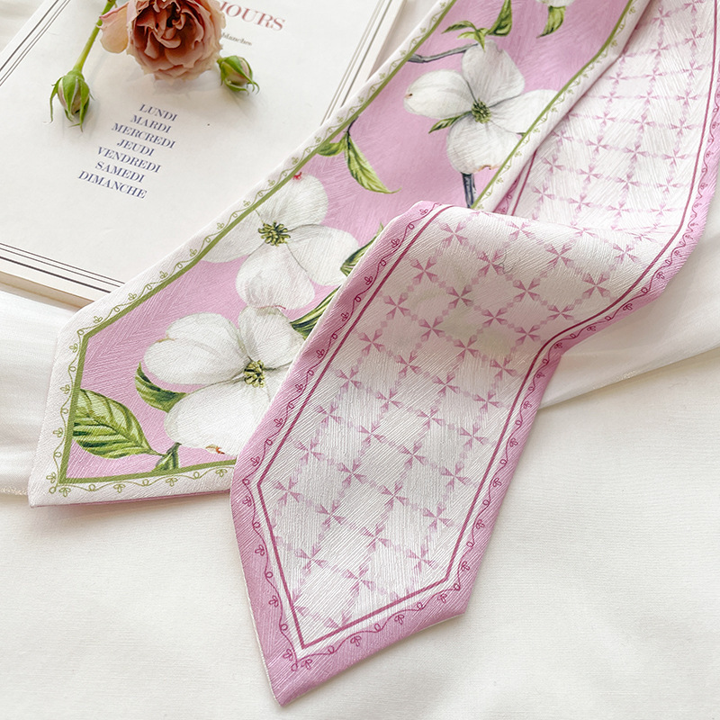 Écharpe longue en satin de soi - Scarf Silk Neck avis et prix