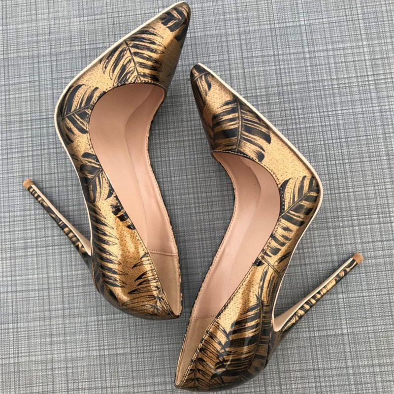 Veowalk Escarpins à motif doré - Women Formal Wear Heels avis et prix