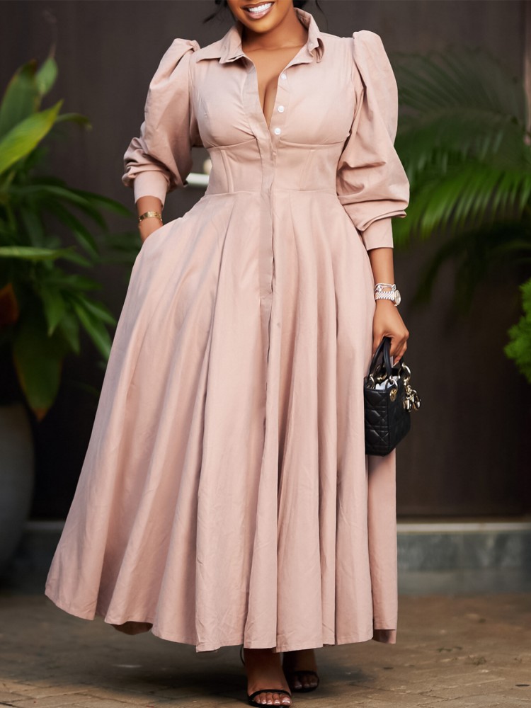 Femmes printemps robe dames dé - Women Formal Office Wear Tops avis et prix