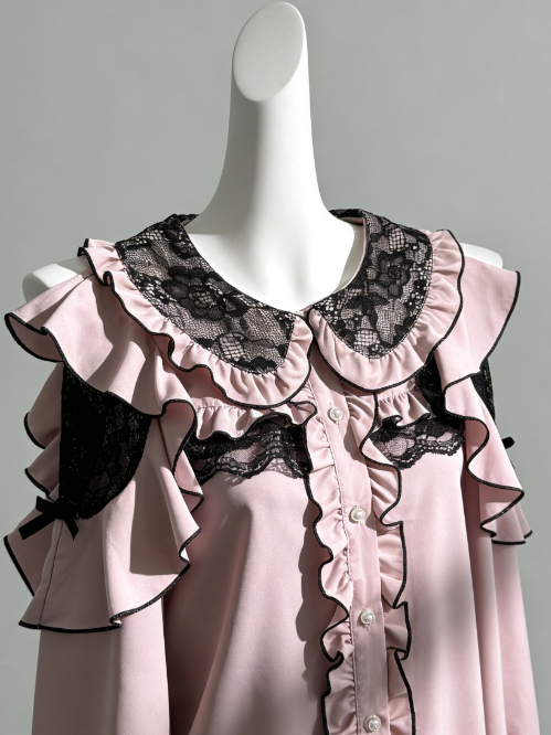 Chemisier Kawaii Harajuku JK p - Women Formal Blouses For Evening Wear avis et prix