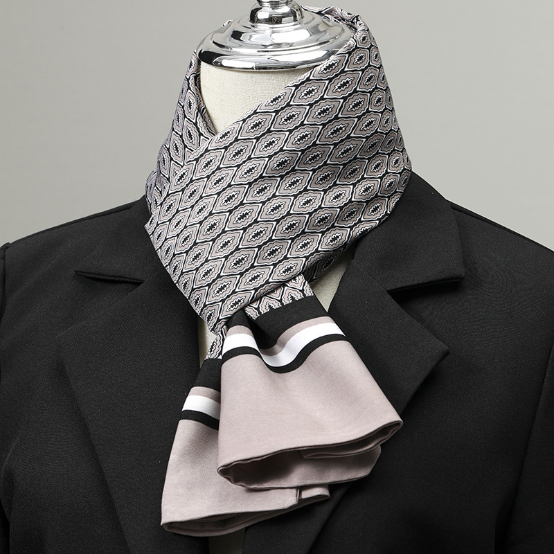 Écharpe pour hommes Imitation  - Scarf Silk Neck avis et prix
