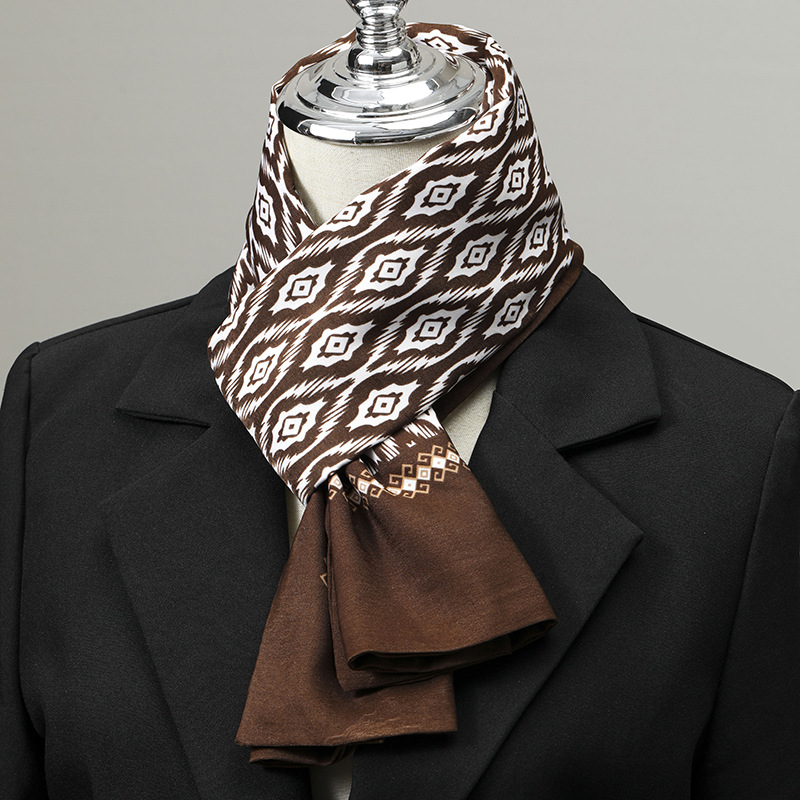 Écharpe pour hommes Imitation  - Scarf Silk Neck avis et prix