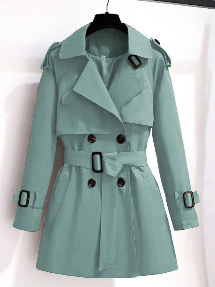 Manteau mi-long à double bouto - Trench Coat Formal avis et prix