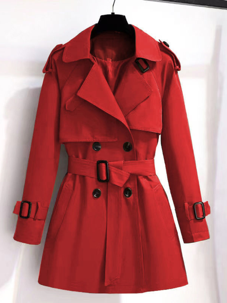 Manteau mi-long à double bouto - Trench Coat Formal avis et prix