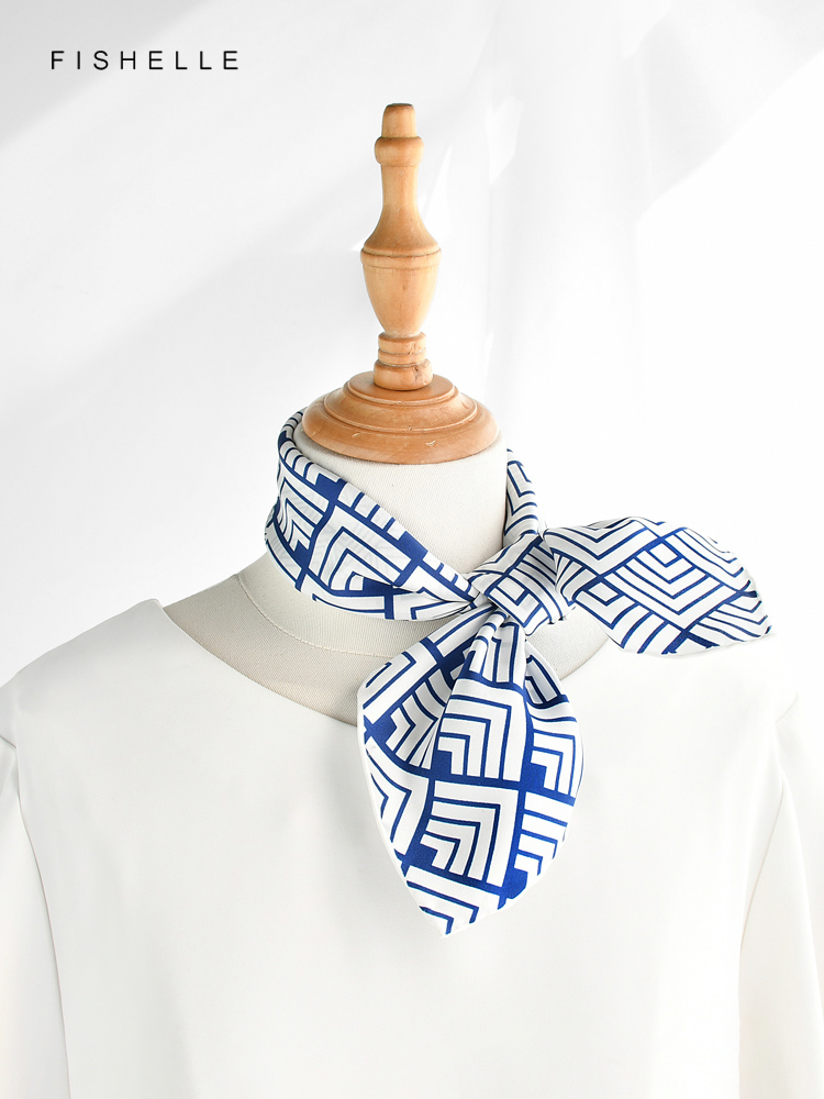 Foulard en soie naturelle pour - Scarf Silk Neck avis et prix