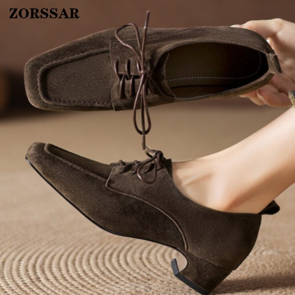 Chaussures Oxford à lacets en  - Women Formal Office Wear Shoes avis et prix