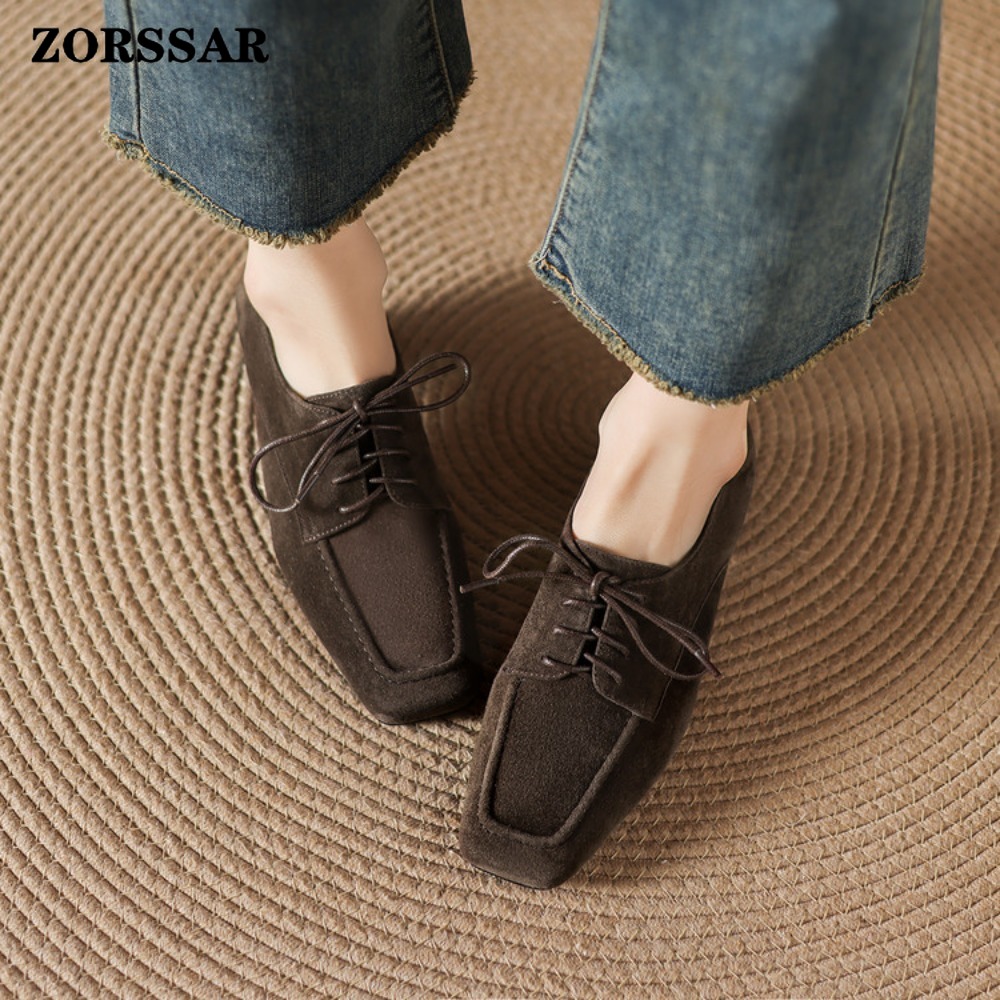 Chaussures Oxford à lacets en  - Women Formal Office Wear Shoes avis et prix