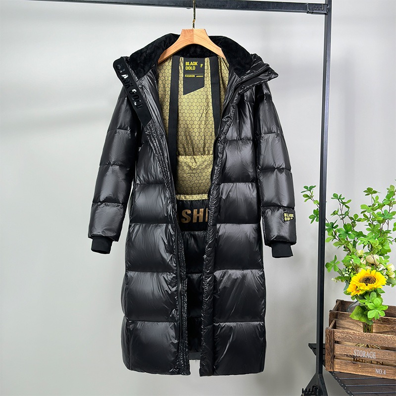 Doudoune à capuche noire mi-lo - Trench Coat Formal avis et prix