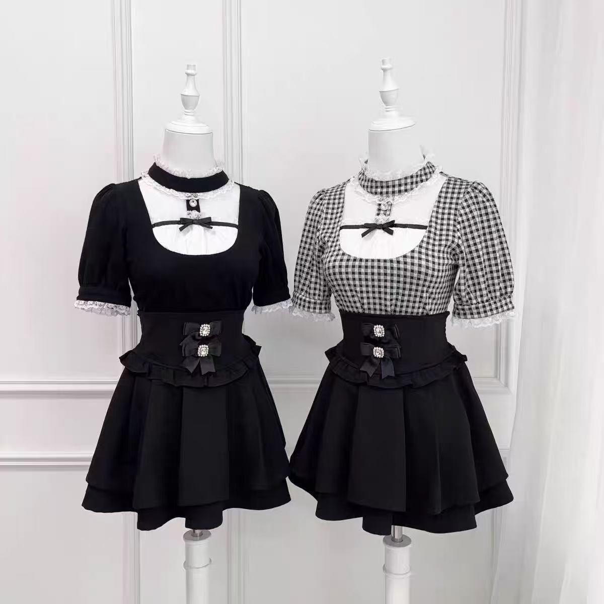 Chemise Lolita japonaise pour  - Women Formal Blouses For Evening Wear avis et prix