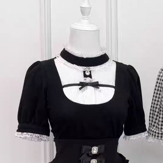 Chemise Lolita japonaise pour  - Women Formal Blouses For Evening Wear avis et prix