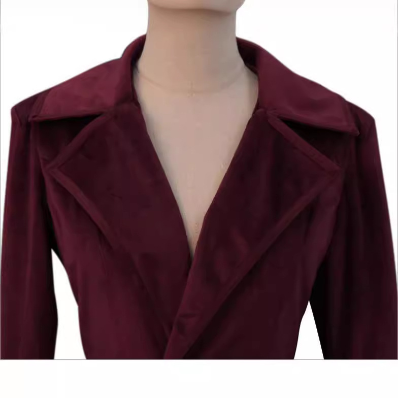 Trench-Coat élégant à revers c - Trench Coat Formal avis et prix
