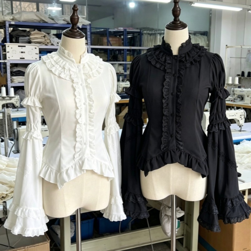 Chemise Lolita Kawaii Japonais - Women Formal Blouses For Evening Wear avis et prix